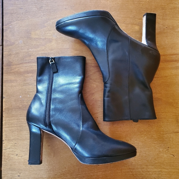 STUART WEITZMAN Rosalind 90 Leather Booties - Picture 2 of 16
